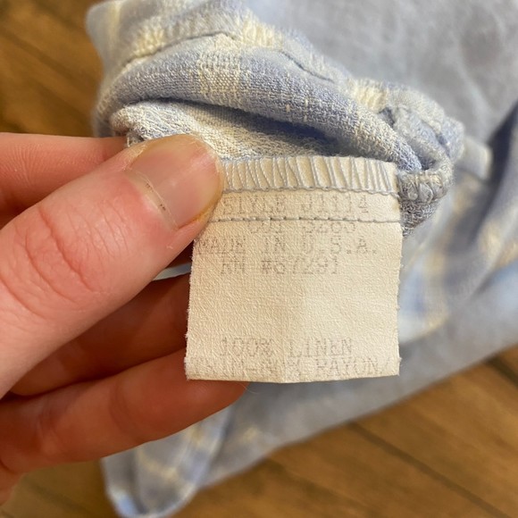 Vintage RARE Johnny Was Linen Tank Top Size Medium - Picture 6 of 9